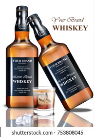 Download Whiskey Bottle Mockup Images Stock Photos Vectors Shutterstock