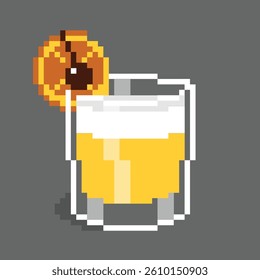 Whiskey Sour 
Game Sprite Pixelart Pixelated Pixel Art Illustration Drawing 