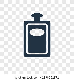 Whiskey vector icon isolated on transparent background, Whiskey transparency logo concept