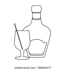 whisky bottle icon