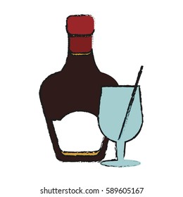 whisky bottle icon