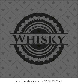 Whisky dark emblem
