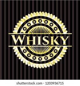 Whisky gold badge
