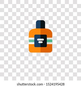 whisky icon sign and symbol. whisky color icon for website design and mobile app development. Simple Element from luxury shop collection for mobile concept and web apps icon.