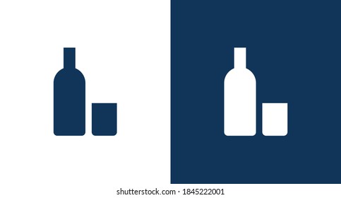 Whisky icon for web and mobile
