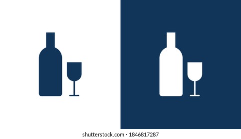 Whisky icon for web and mobile