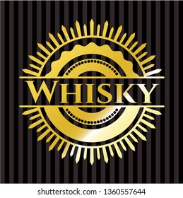 Whisky shiny badge