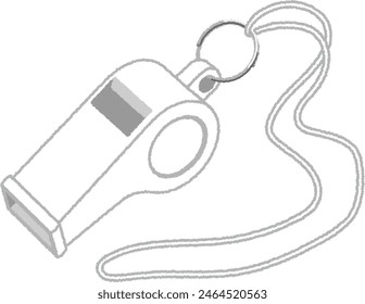 A whistle is a device that uses gas flow to generate sound for the purpose of playing music or issuing warnings.