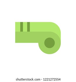 whistle flat vector icon