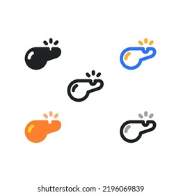 Whistle Game Sport Icon Pack 