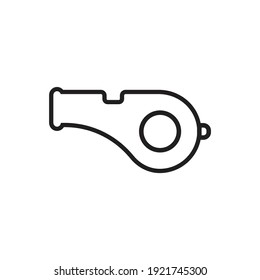 Whistle hat icon design. vector illustration