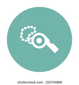 Whistle icon. 