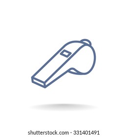 whistle icon