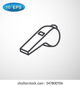 whistle icon