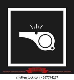 Whistle Icon.