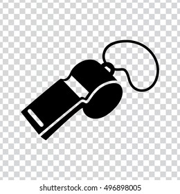 whistle icon.