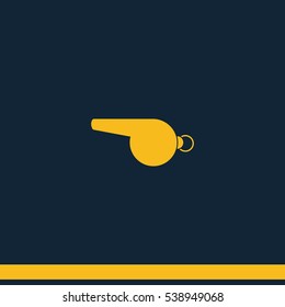 Whistle icon.