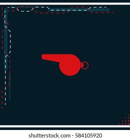 Whistle icon.