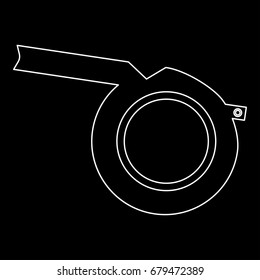 Whistle icon .