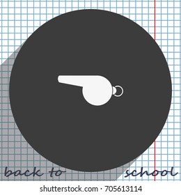 Whistle icon.