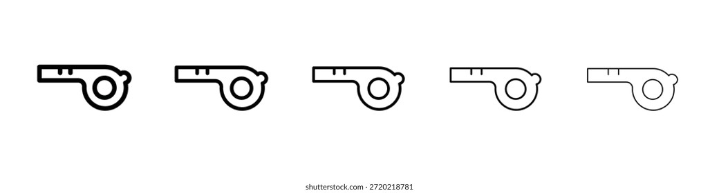 Whistle icon design, logo, app, UI. Vector illustration, EPS