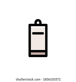Whistle Icon Filled Outline Sport Illustration Logo Vector
