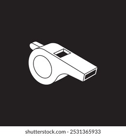 Whistle Icon  Illustration Element Design