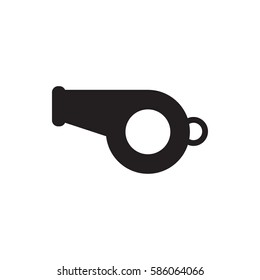 whistle icon illustration isolated vector sign symbol