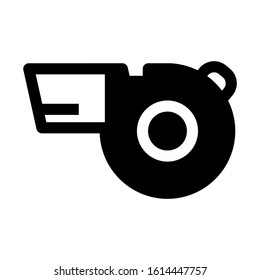 whistle icon isolated sign symbol vector illustration - high quality black style vector icons
