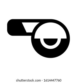 whistle icon isolated sign symbol vector illustration - high quality black style vector icons
