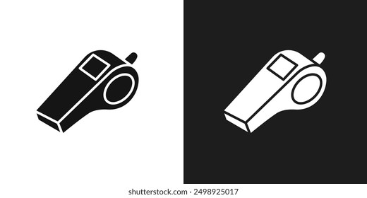 Whistle icon line art vector