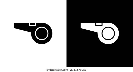 Pfeifen Symbol Pixel perfekte Vektorgrafik. Symbol, Logo-Abbildung.