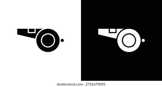 Pfeifen Symbol Pixel perfekte Vektorgrafik. Symbol, Logo-Abbildung.