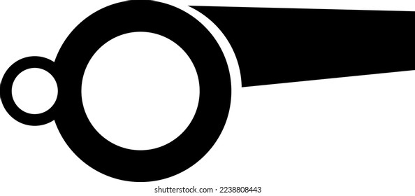Whistle icon. Referee whistle sign. vector illustration.eps

