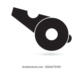 icono de silbido. Símbolo de referencia. Ilustración de vector plano