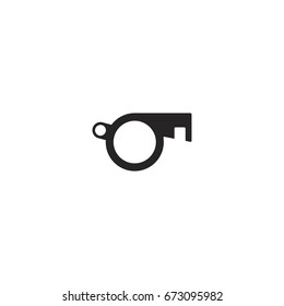 whistle icon. sign design