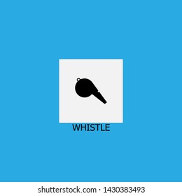 whistle icon sign signifier vector