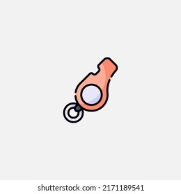 Whistle icon sign vector,Symbol, logo illustration for web and mobile