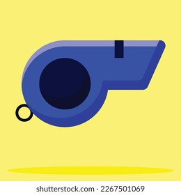 whistle icon. SUbtable to place on outdoor, camping, etc.