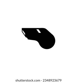 Whistle icon Symbolizing authority, communication, and sportsmanship.