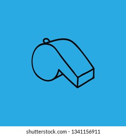 whistle icon vector