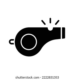Whistle icon vector design template