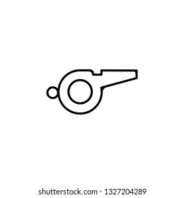 Whistle icon, vector, eps10