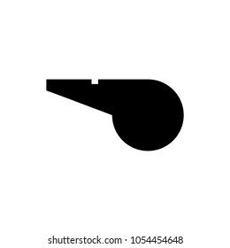 whistle icon, vector illustration