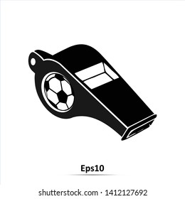 Whistle icon. Vector Illustration. Eps10