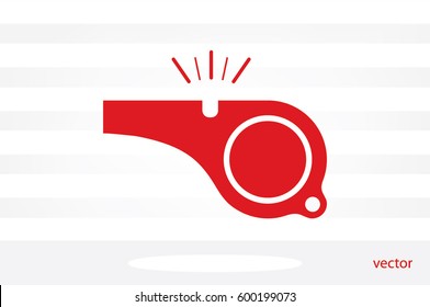Whistle icon vector illustration eps10.