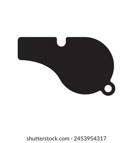 whistle icon vector illustration logo design