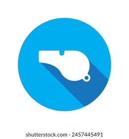 whistle icon vector illustration logo design