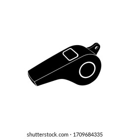 whistle icon. Vector illustration whistle for sport.