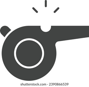 Whistle icon vector image. Suitable for mobile application web application and print media.